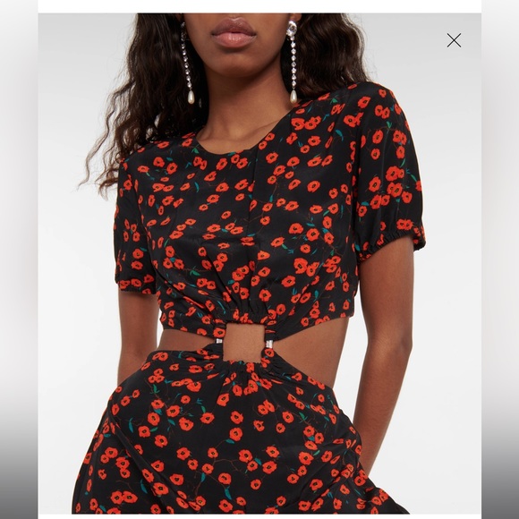 STAUD floral printed maxi dress - Picture 4 of 14